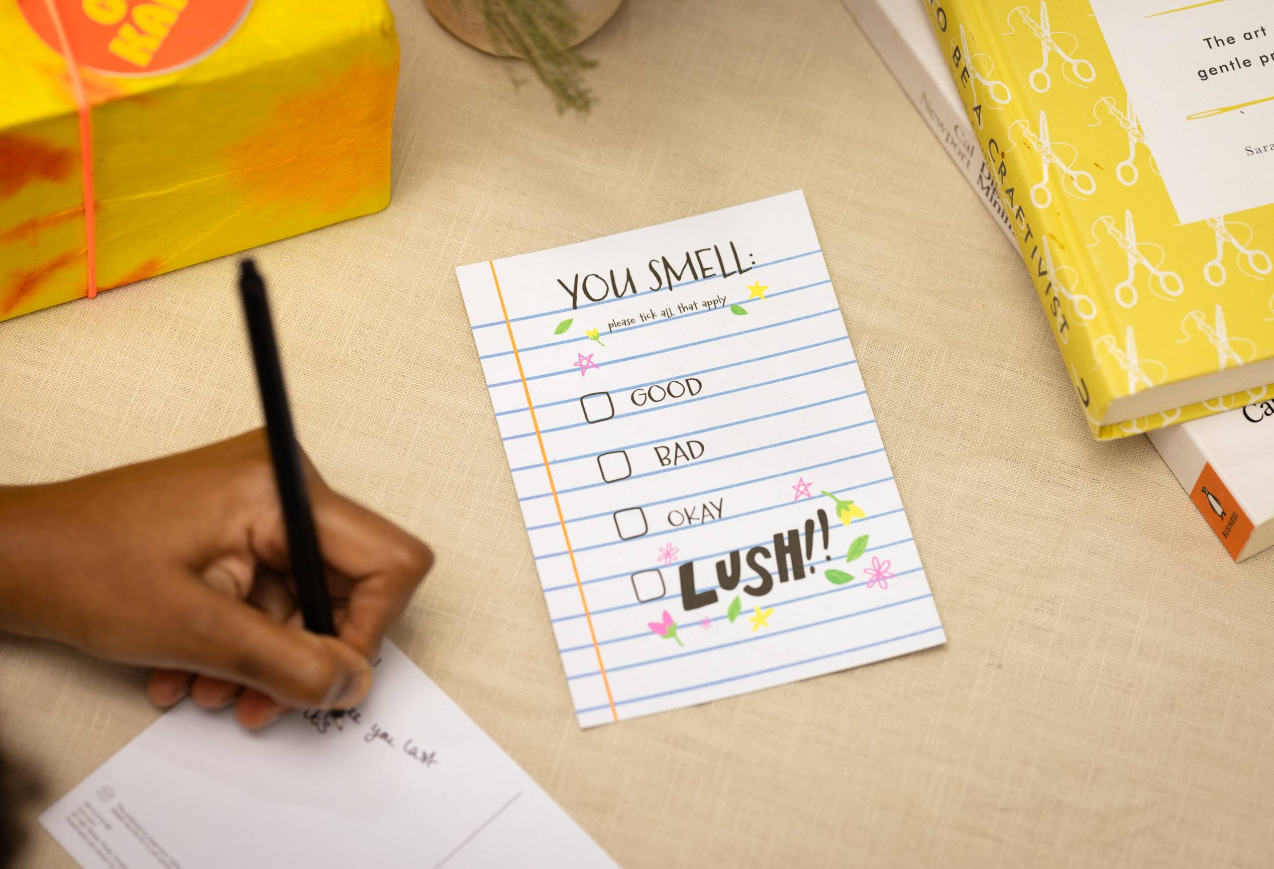 Lush You Smell, Good, Bad, Okay or Lush!! — Postcard - Image 2