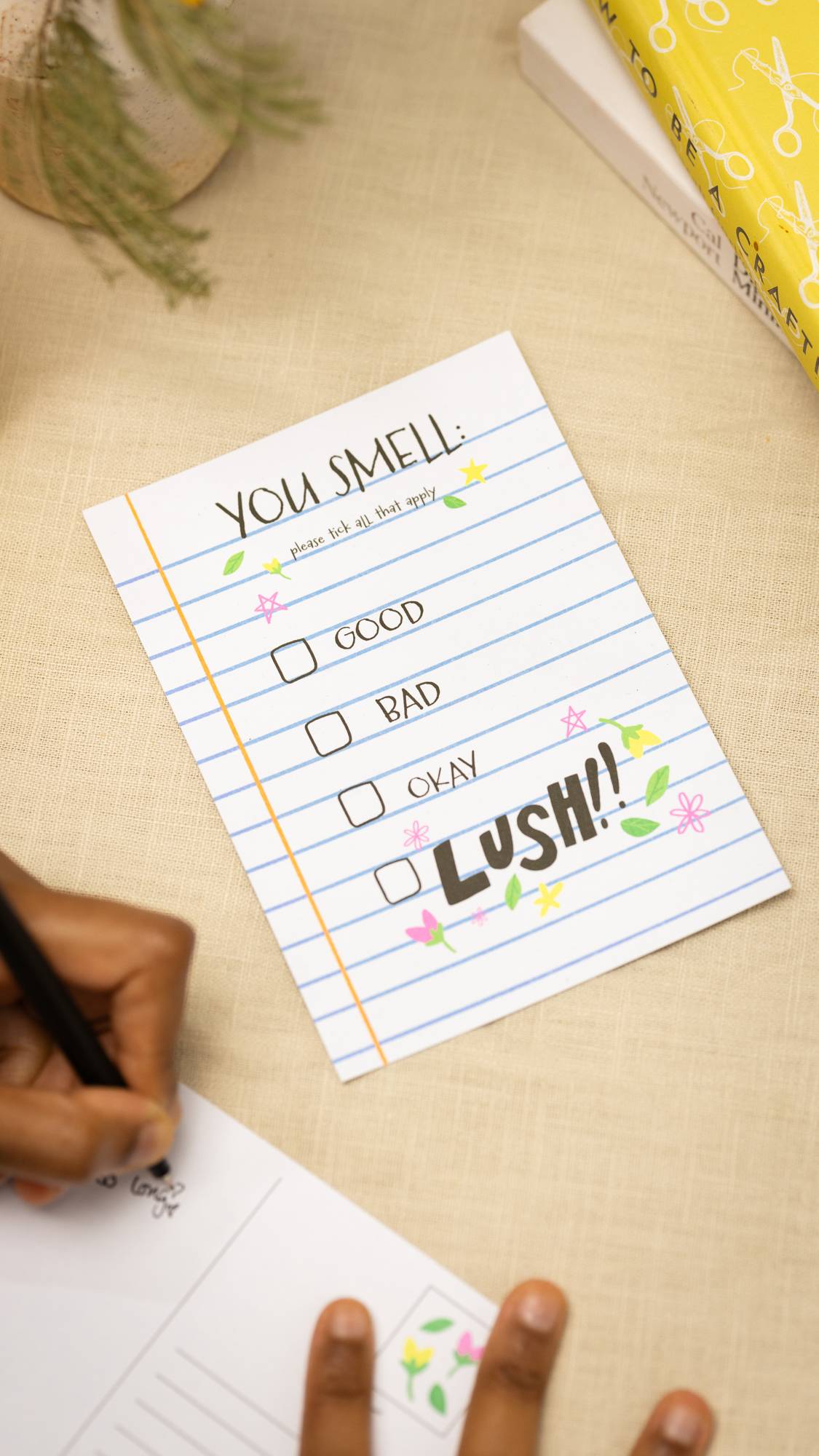 Lush You Smell, Good, Bad, Okay or Lush!! — Postcard - Image 3