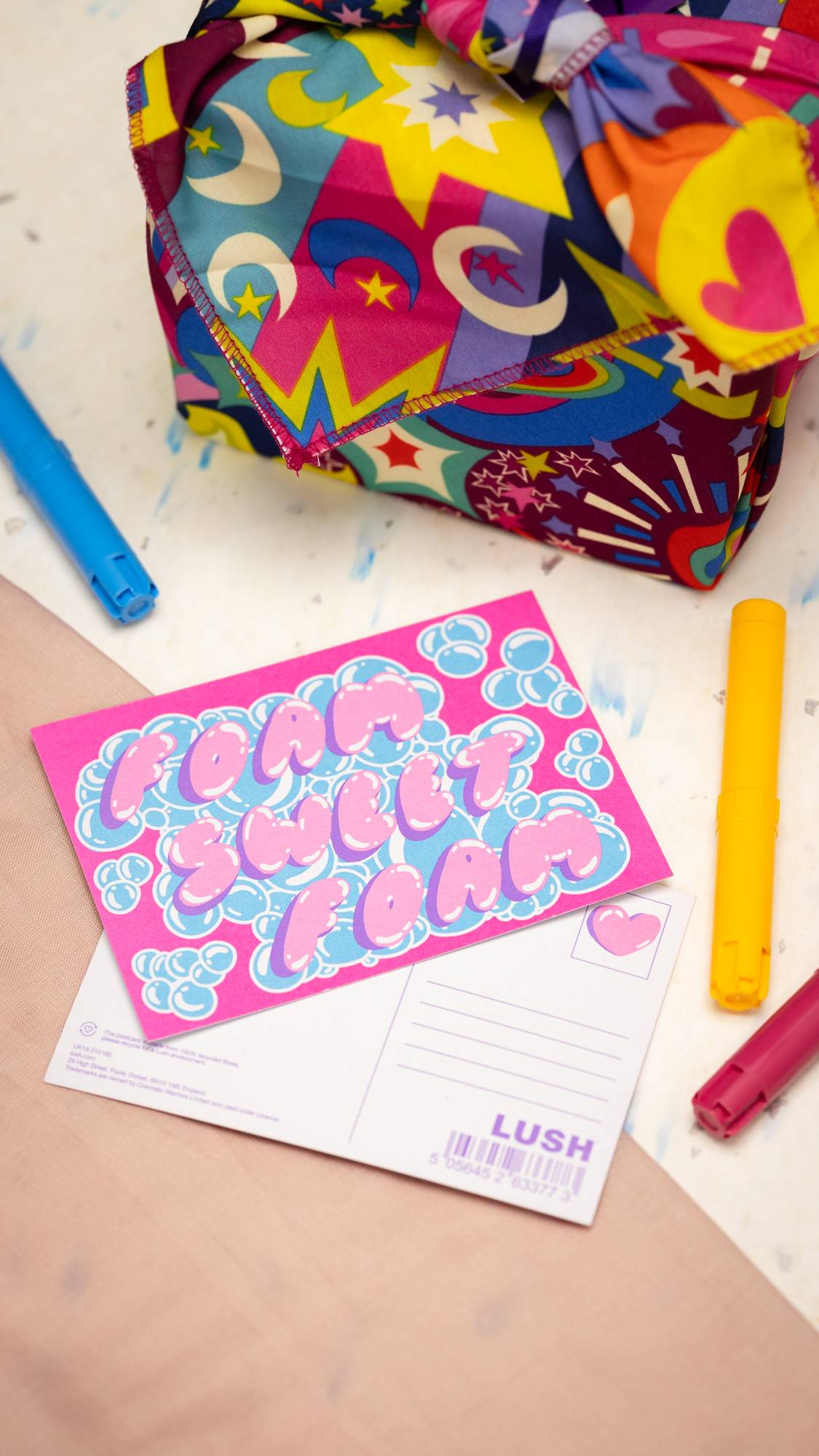 Lush Foam Sweet Foam — Postcard - Image 2